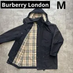 【人気】Burberry London ノバチェック ナイロンジャケット　M