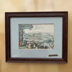 岡山県・津山市出身 洋画家 山形弘『津山風景』 油絵 ✳︎直筆サイン