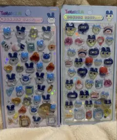 ボンボンドロップシール　たまごっち　みみっち&まめっち2枚セット