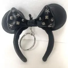 東京ディズニーリゾート ミニーマウス耳型キーホルダー