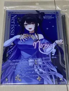 ホロライブ grand reception アクリルパネル ネリッサ スタンド
