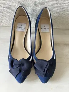 LANVIN en blue　パンプス23.0cmのサムネイル