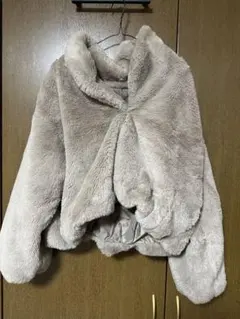 ベージュファーコート F❗️最終処分価格❗️