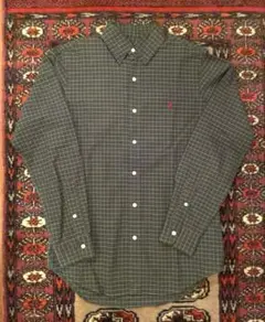 美品 現行 ラルフローレン 長袖 ボタンダウンシャツ ブラックウォッチ XS