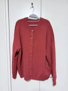 FREAK'S STORE ボタン付きカーディガン Fサイズ 赤