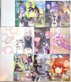 ハ*ク様 Re:ゼロから始める異世界生活 特典 ブックカバー 10種 リゼロ