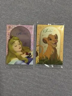 Disney Characters ウエハース　2種