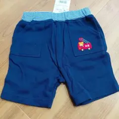 Hot Biscuits ハーフパンツ 80cm 消防車柄のサムネイル