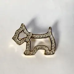 【のりたま様売約済】アガタ テリアのきらきらブローチのサムネイル