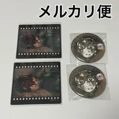 鬼滅の刃　ダイニング　お楽しみくじ　竈門炭治郎　缶バッジ　フィルム風クリアカード
