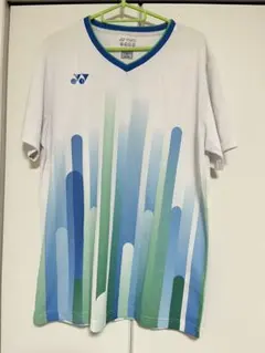 日本代表モデル YONEX 半袖シャツ ライトグリーン スポーツウェア