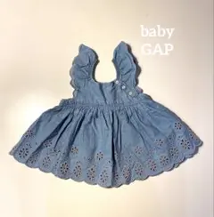 【babyGAP】デニムワンピース 90cm（18-24m）