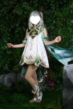 三分妄想　コスプレ　衣装　ウィッグ　原神　ナヒーダ　M 三分妄想 原神 ナヒーダ コスプレ ウイッグ