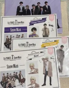 Snow Man 1st Anniversary ステッカーセット