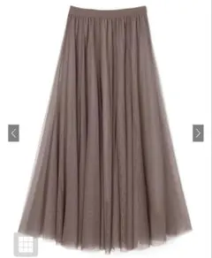 ボリュームロングチュールスカート[at118] grl GRL グレイル