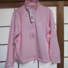 値下courreges SportFutur ピンク ハーフジップパーカー9号のサムネイル