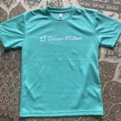 Soccer Station ミントグリーン Tシャツ S