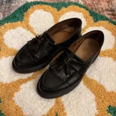 Dr. Martens タッセルローファー ブラック エイドリアン