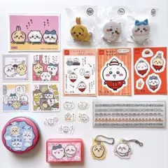 ちいかわ＆ハチワレ＆うさぎ グッズ セット キーホルダー ステッカー