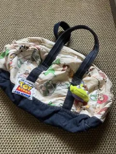 トイストーリー　ヴィンテージ風　バッグ　ディズニーランド購入　おまけ付き