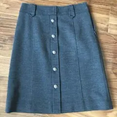 i CB スカート チャコールグレー