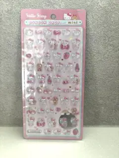 サンリオ　ボンボンドロップシール　ミニ　キティー　ピンク　Sanrio