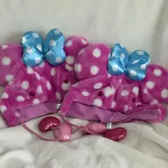 ディズニー　パルパルーザ　ファンキャップ　ミニー　新品 2個セット