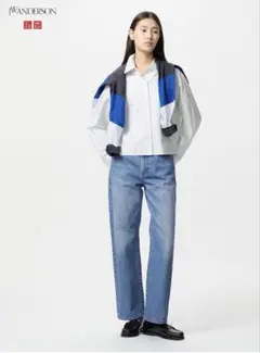 UNIQLO×JW ANDERSON 2025大人気ストレートジーンズ 【27】