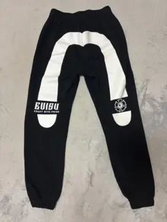 新品・タグ付】EVISU KOREA フラワー大黒 スウェットハーフパンツ L