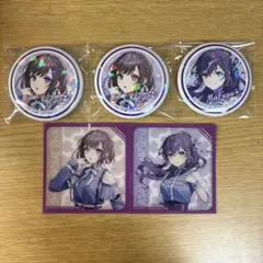 プロセカ 東雲絵名 朝比奈まふゆ ローソンコラボ 缶バッジ クリアシート