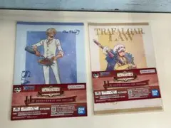 one piece A4クリアファイル計2枚入り×5 計10枚　未使用保管品