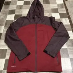 NIKE THERMA-FIT フード付きジャケット 赤　Lサイズ 美品