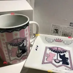 【２点セット】 カードキャプターさくら　マグカップ　トレー　ケロちゃん　スッピー
