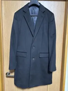 COMME CA DU MODE MEN チェスターコート M 黒