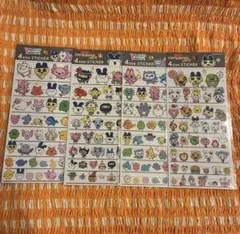 たまごっち　4Size　サイズ　ステッカー　たまごっち　プチプチおみせっち