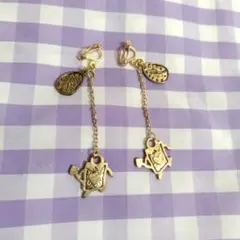 不思議の国のアリス　トランプイヤリング