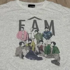 【開封済・未使用】 timelesz FAM Tシャツ 杢ホワイト