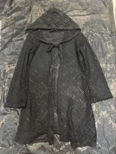 メッシュフーディーカーディガン₊⁺