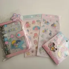 リトルツインスターズ　ききらら　シールバインダー　シールセット