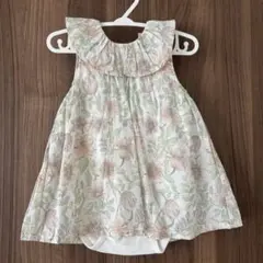 petit main 花柄ワンピース