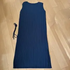 UNIQLO プリーツ ノースリーブ ワンピース S