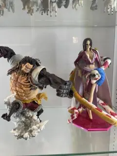 ワンピース フィギュア ルフィ ハンコック セット