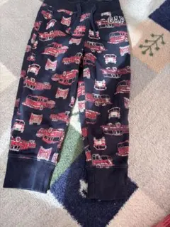 GAP 消防車柄 ロングパンツ 100センチ