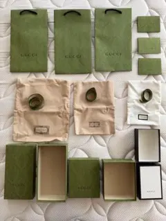 【GUCCI 】◆グッチ◆ギフトボックスセット◆空箱◆ショッパー◆リボン◆