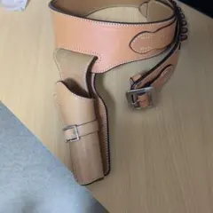 SAA用オールドウエスタンリグ ガンベルト メキシカンループホルスター
