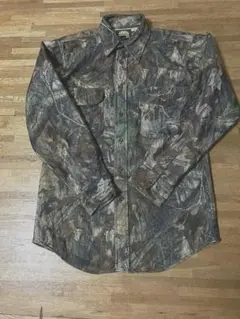 CABELA'S　ハンティングシャツMEN'S S キャンプ リアルツリーカモ