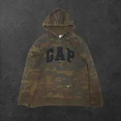 GAP y2k カモフラージュ 迷彩柄 パーカー 00s ビッグサイズ