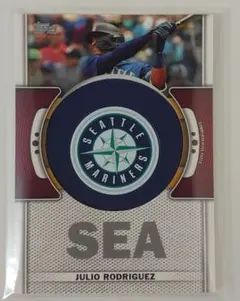 Julio Rodriguez SEA パッチレリックカード