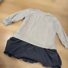 GU キッズ ドッキングワンピース 150cm