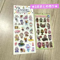 ラブブシール　ぷくぷくシール　3Dシール　立体的シール　シール帳